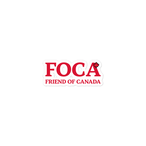 FOCA: Friend of Canada Sticker